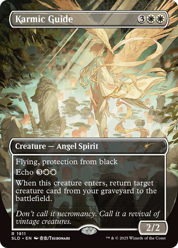 Karmic Guide (1911) (Rainbow Foil) [Secret Lair Drop Series] | Cracking-Singles