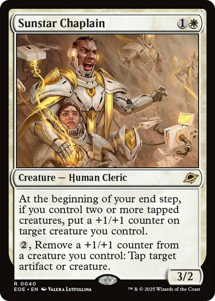 Sunstar Chaplain [Edge of Eternities] | Cracking-Singles