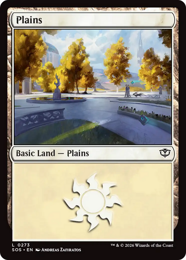 Plains (0273) [Secrets of Strixhaven] | Cracking-Singles