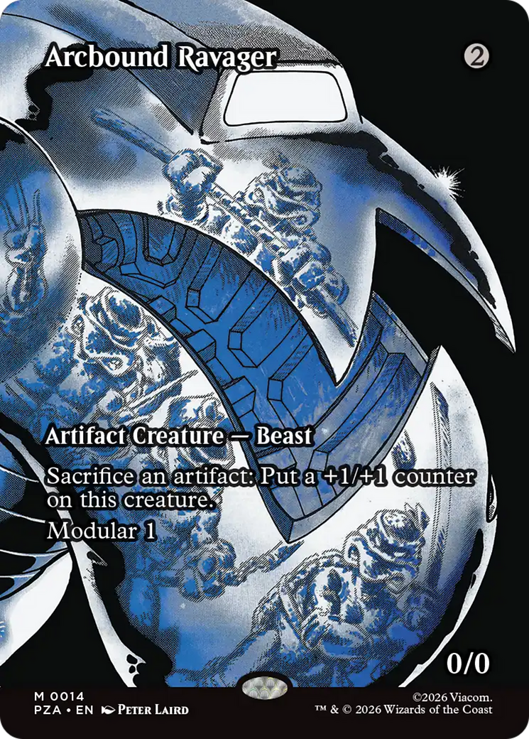 Arcbound Ravager (Borderless) [Teenage Mutant Ninja Turtles Eternal-Legal] | Cracking-Singles