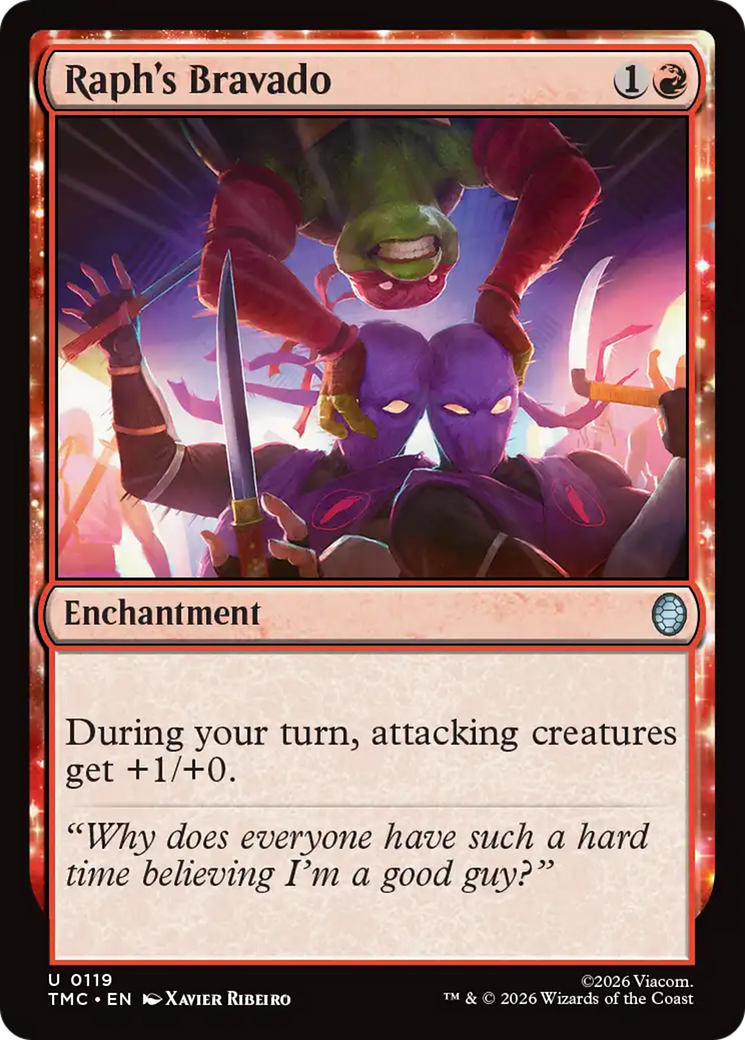 Raph's Bravado [Teenage Mutant Ninja Turtles Commander] | Cracking-Singles