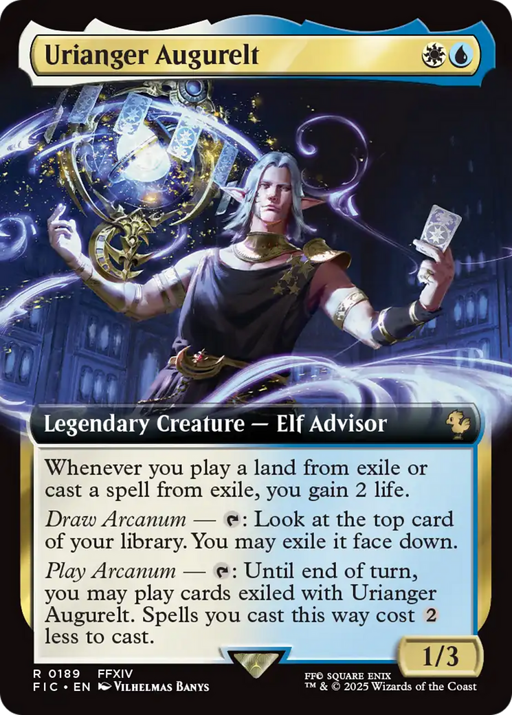 Urianger Augurelt (Extended Art) [FINAL FANTASY Commander] | Cracking-Singles