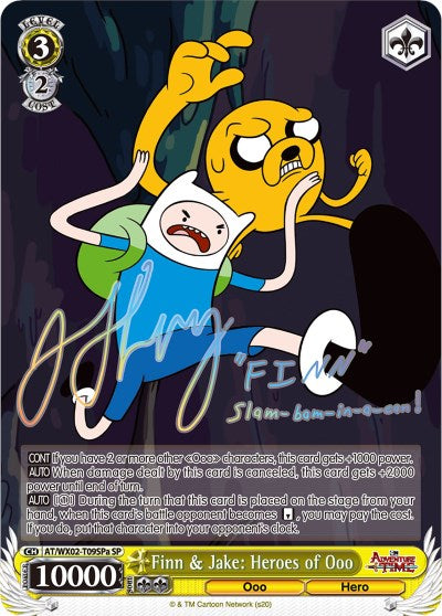Finn & Jake: Heroes of Ooo (AT/WX02-T09SPa SP) [Adventure Time] | Cracking-Singles