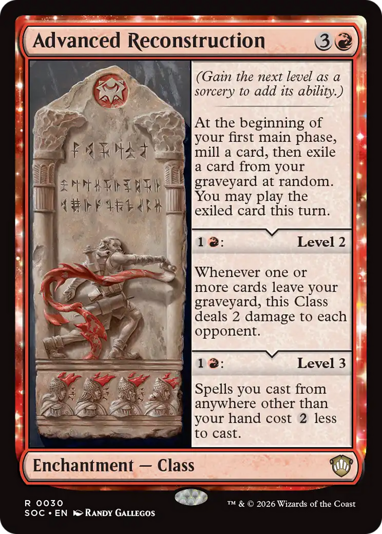 Advanced Reconstruction [Secrets of Strixhaven Commander] | Cracking-Singles
