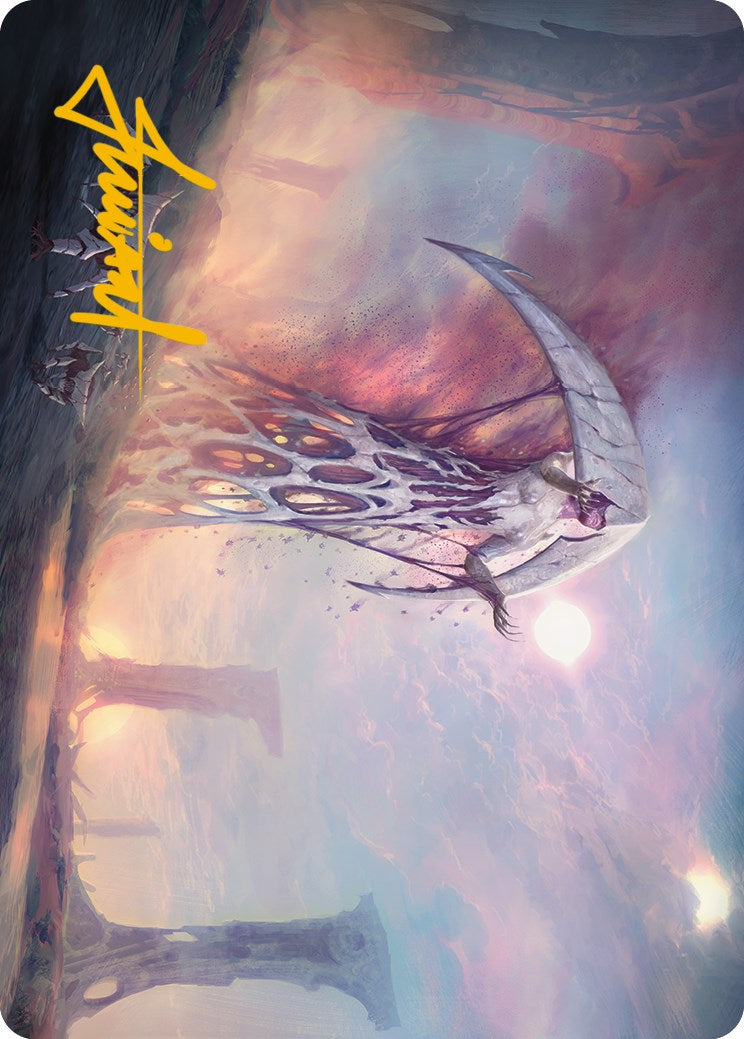 White Sun's Twilight Art Card (Gold-Stamped Signature) [Phyrexia: All Will Be One Art Series] | Cracking-Singles