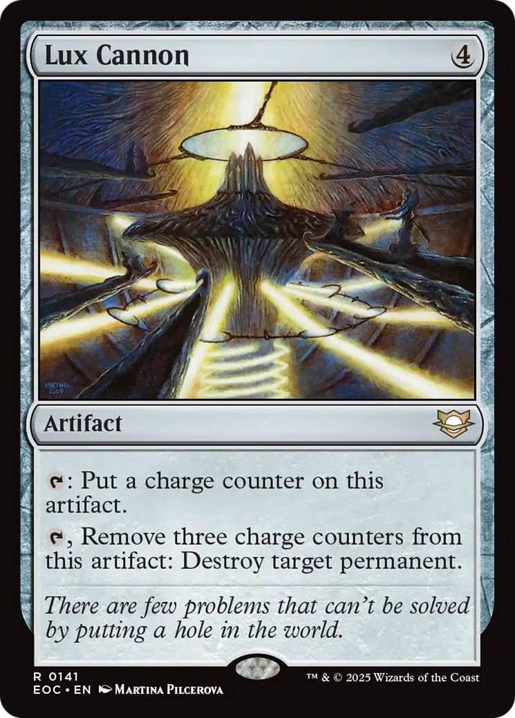 Lux Cannon [Edge of Eternities Commander] | Cracking-Singles