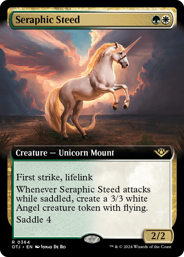 Seraphic Steed (Extended Art) [Outlaws of Thunder Junction] | Cracking-Singles