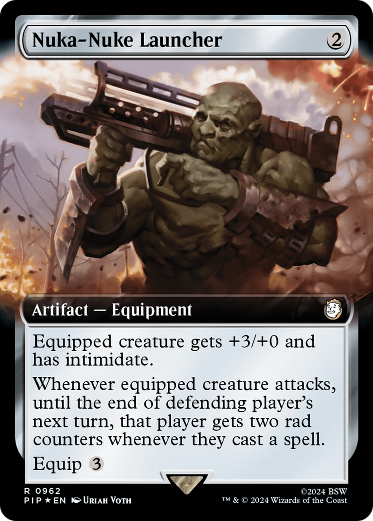 Nuka-Nuke Launcher (Extended Art) (Surge Foil) [Fallout] | Cracking-Singles
