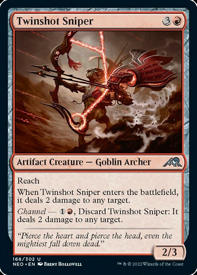 Twinshot Sniper [Kamigawa: Neon Dynasty] | Cracking-Singles