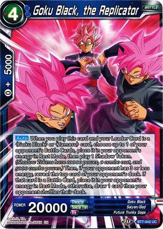 Goku Black, the Replicator (BT7-042) [Assault of the Saiyans] | Cracking-Singles