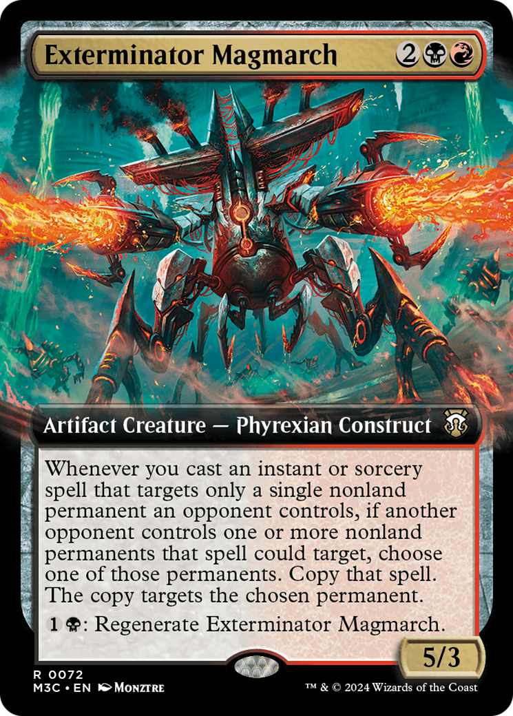 Exterminator Magmarch (Extended Art) [Modern Horizons 3 Commander] | Cracking-Singles