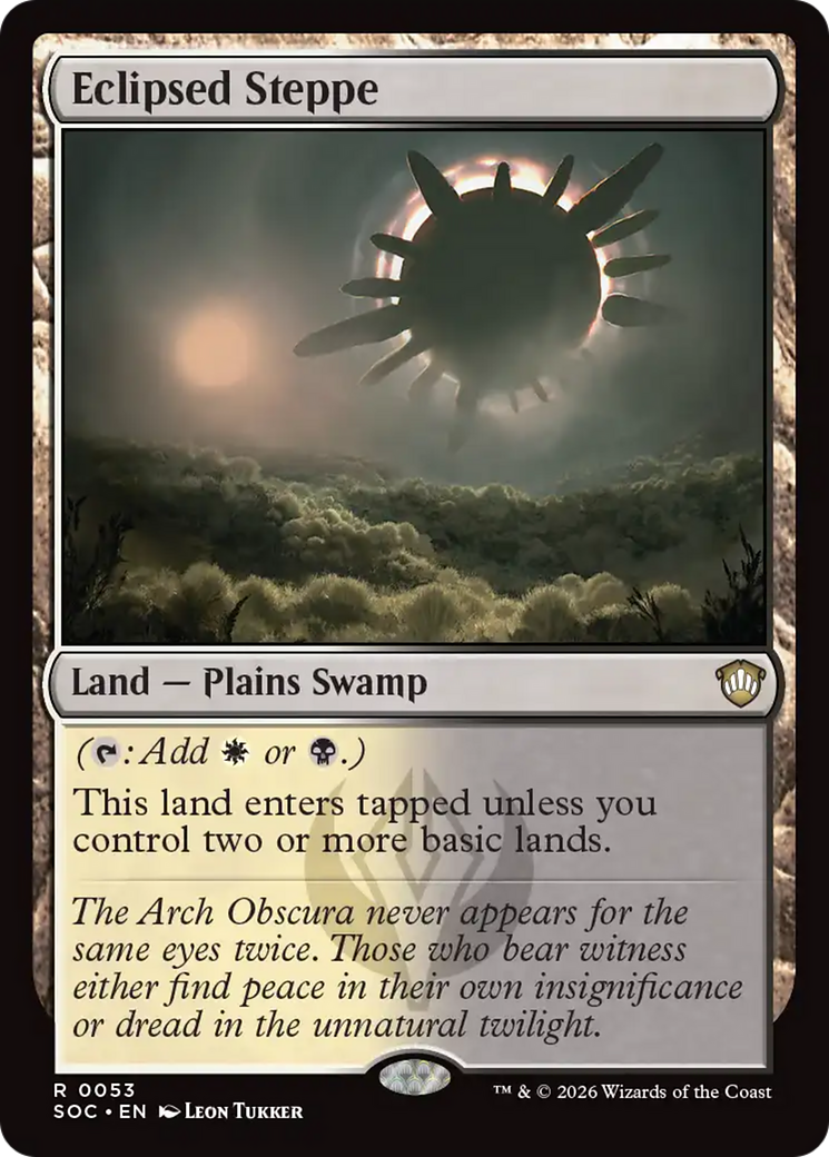 Eclipsed Steppe [Secrets of Strixhaven Commander] | Cracking-Singles