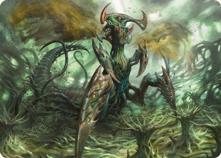 Zopandrel, Hunger Dominus Art Card [Phyrexia: All Will Be One Art Series] | Cracking-Singles