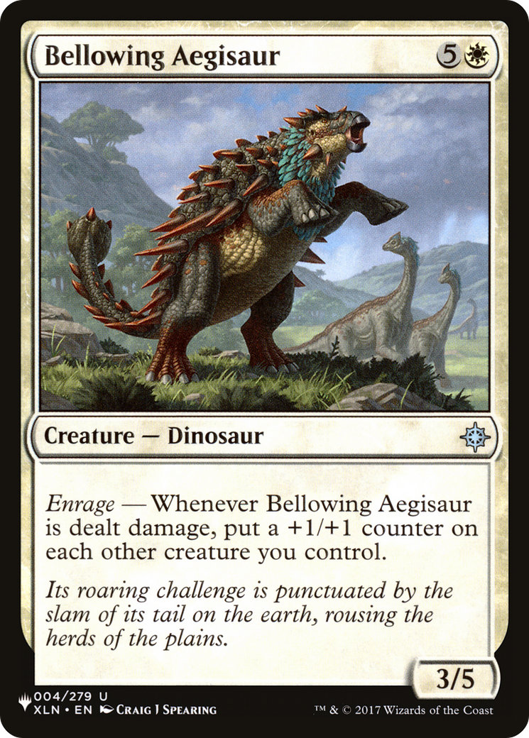 Bellowing Aegisaur [The List] | Cracking-Singles