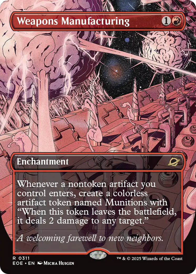 Weapons Manufacturing (Borderless) [Edge of Eternities] | Cracking-Singles