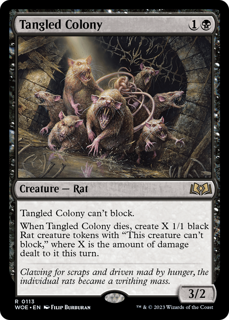 Tangled Colony [Wilds of Eldraine] | Cracking-Singles
