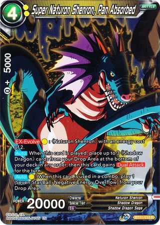 Super Naturon Shenron, Pan Absorbed (BT11-113) [Vermilion Bloodline 2nd Edition] | Cracking-Singles