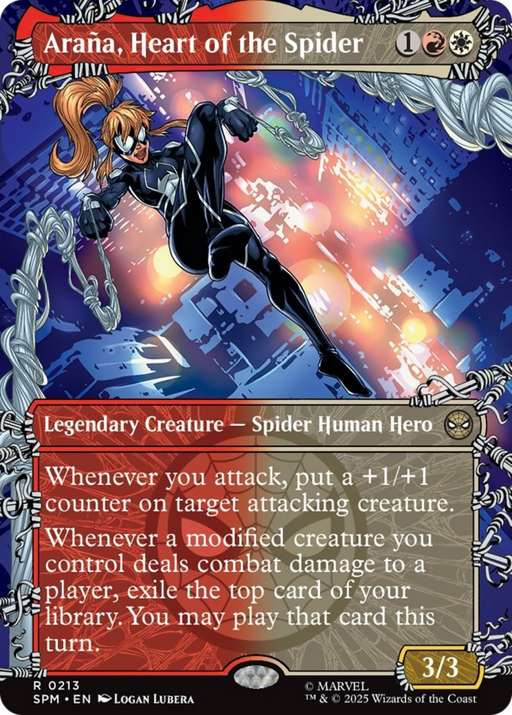 Arana, Heart of the Spider (Borderless) [Marvel's Spider-Man] | Cracking-Singles