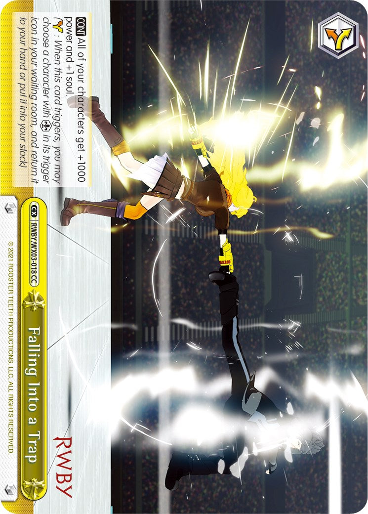 Falling Into a Trap (RWBY/WX03-018 CC) [RWBY] | Cracking-Singles