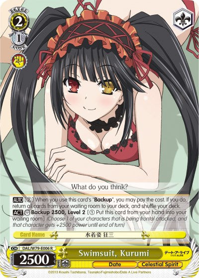Swimsuit, Kurumi (DAL/W79-E006 R) [Date A Live] | Cracking-Singles