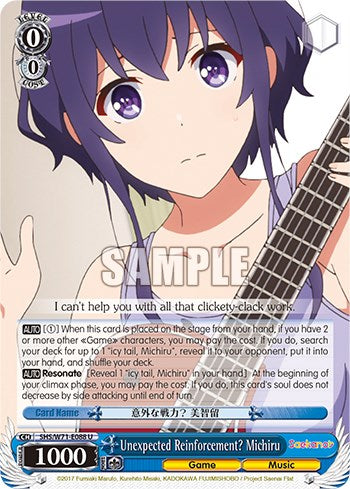 Unexpected Reinforcement? Michiru [Saekano How to Raise a Boring Girlfriend. flat] | Cracking-Singles