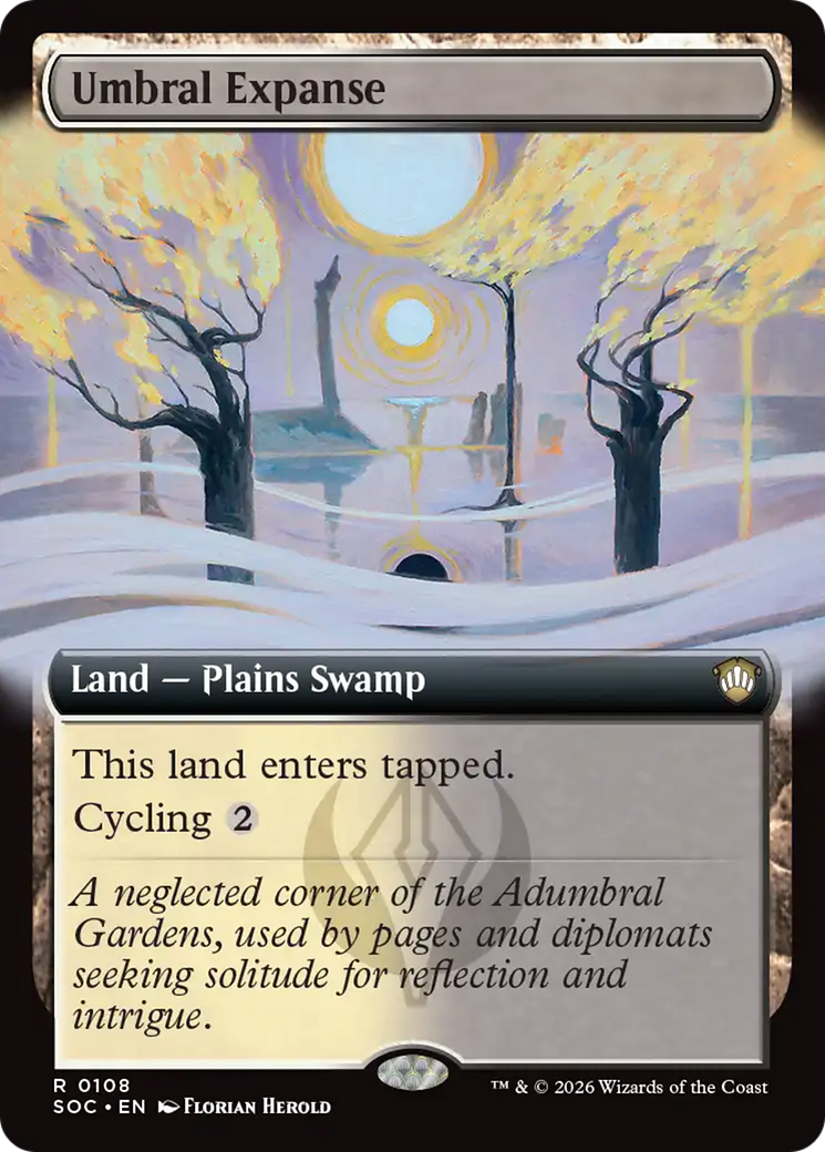 Umbral Expanse (Extended Art) [Secrets of Strixhaven Commander] | Cracking-Singles