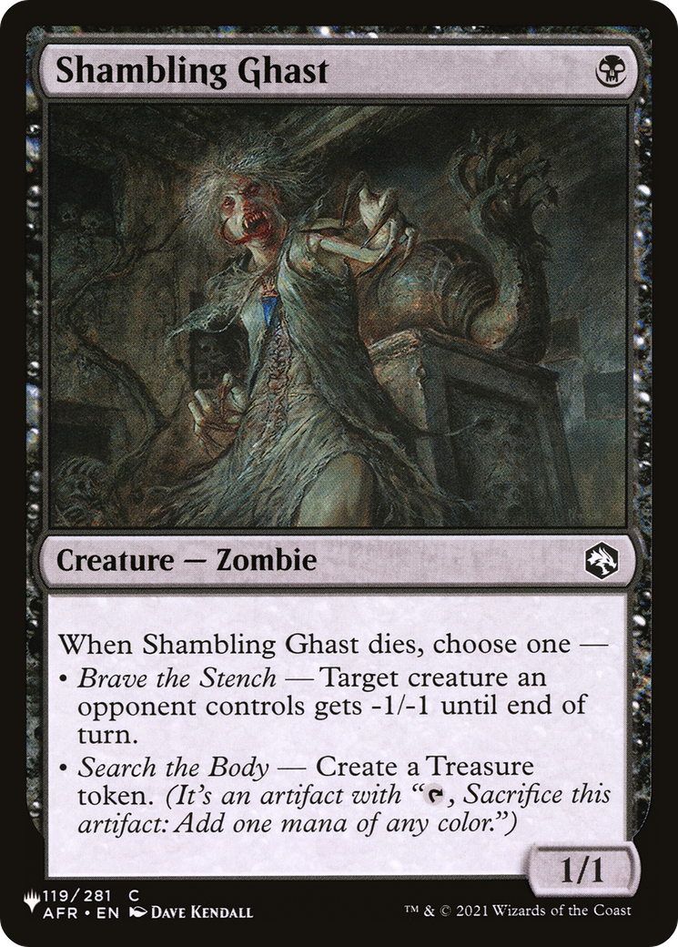 Shambling Ghast [The List] | Cracking-Singles