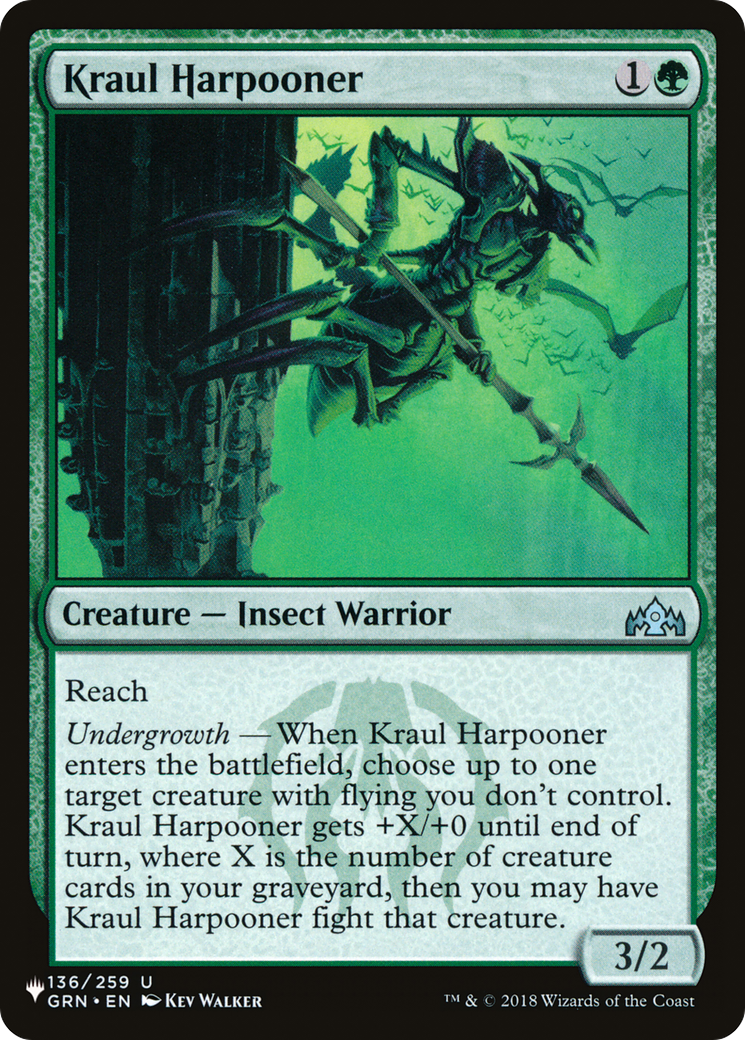 Kraul Harpooner [The List] | Cracking-Singles