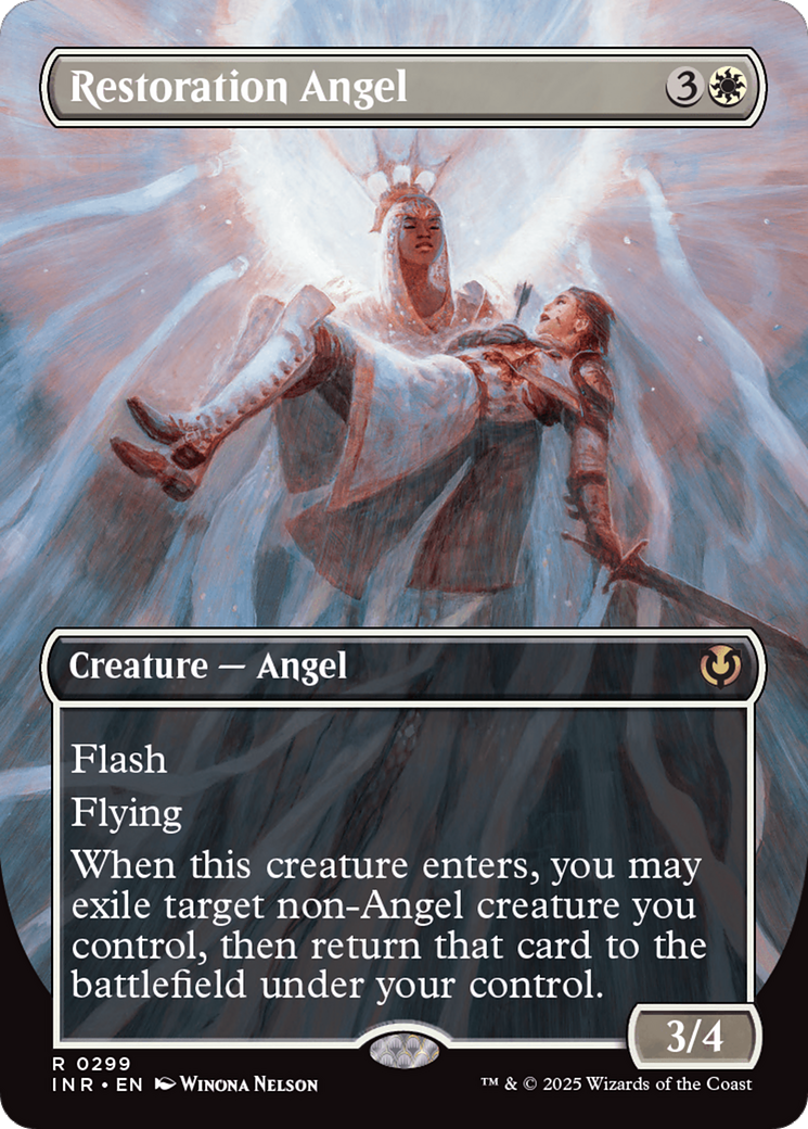 Restoration Angel (Borderless) [Innistrad Remastered] | Cracking-Singles
