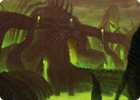 The Dross Pits Art Card [Phyrexia: All Will Be One Art Series] | Cracking-Singles