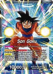 Son Goku // Son Goku, Another World Fighter (BT18-030) [Dawn of the Z-Legends] | Cracking-Singles