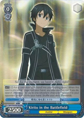 Kirito in the Battlefield (SAO/S20-E079R RRR) [Sword Art Online] | Cracking-Singles