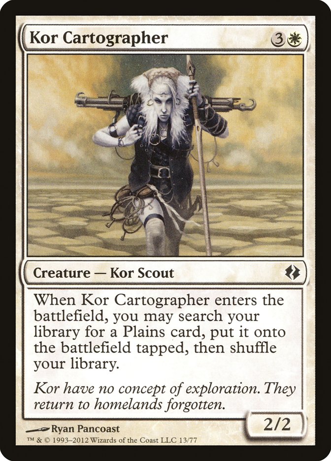 Kor Cartographer [Duel Decks: Venser vs. Koth] | Cracking-Singles
