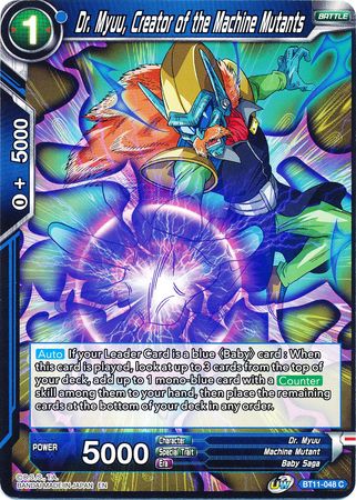 Dr. Myuu, Creator of the Machine Mutants (BT11-048) [Vermilion Bloodline] | Cracking-Singles