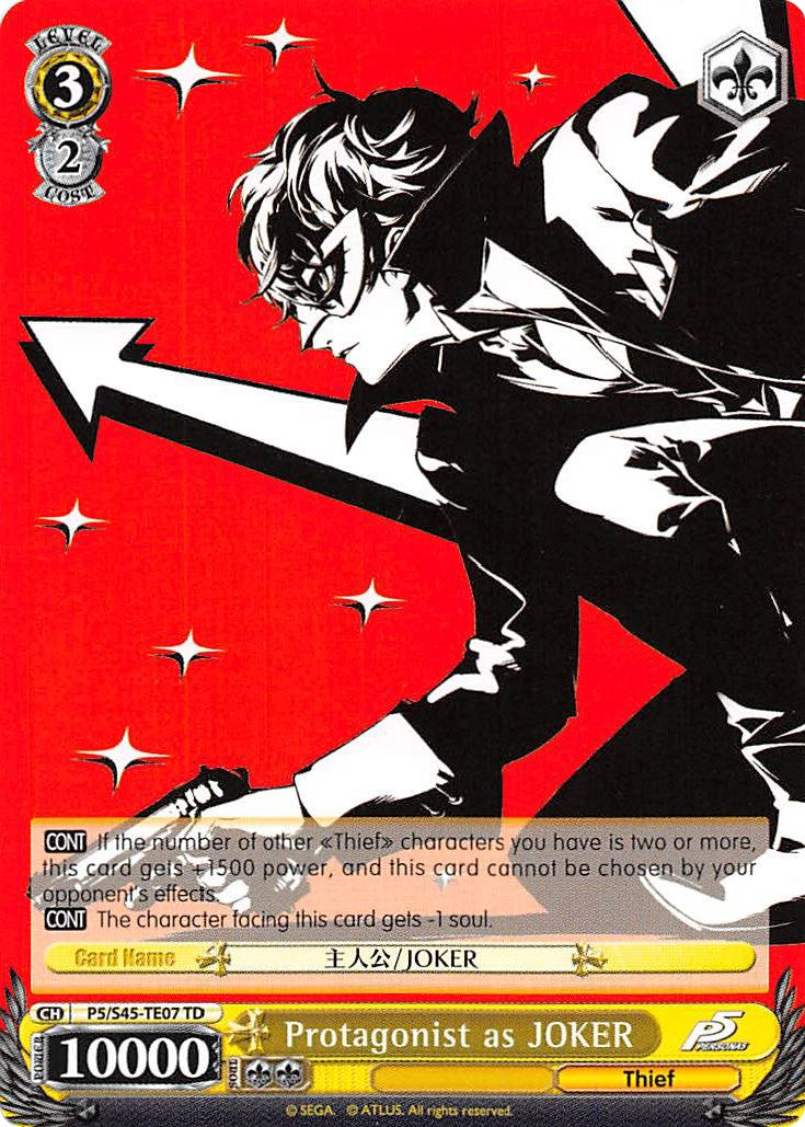 Protagonist as JOKER (P5/S45-TE07 TD) [Persona 5] | Cracking-Singles