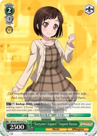 "Everyone's Support" Tsugumi Hazawa (BD/EN-W03-053 C) [BanG Dream! Girls Band Party! MULTI LIVE] | Cracking-Singles