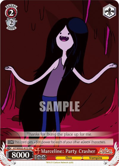 Marceline: Party Crasher (AT/WX02-A12) (Promo) [Adventure Time] | Cracking-Singles