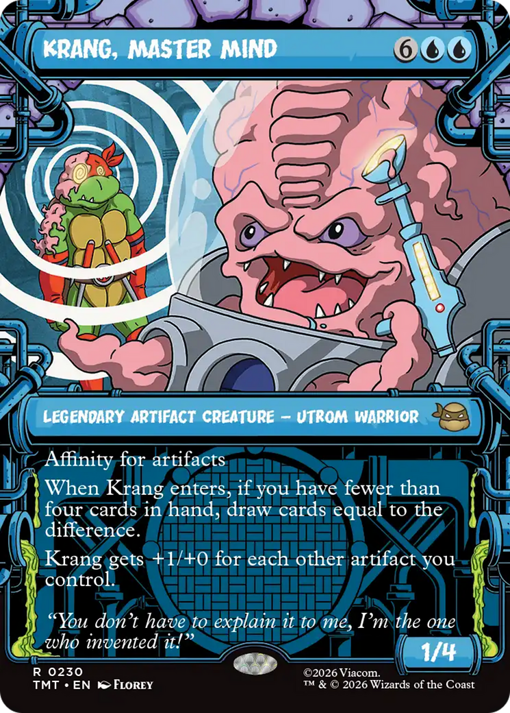 Krang, Master Mind (Showcase) [Teenage Mutant Ninja Turtles] | Cracking-Singles