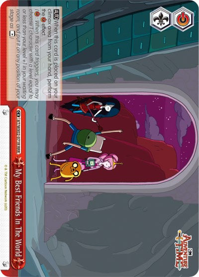 My Best Friends In The World (AT/WX02-071R RRR) [Adventure Time] | Cracking-Singles