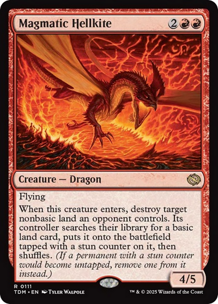Magmatic Hellkite [Tarkir: Dragonstorm] | Cracking-Singles