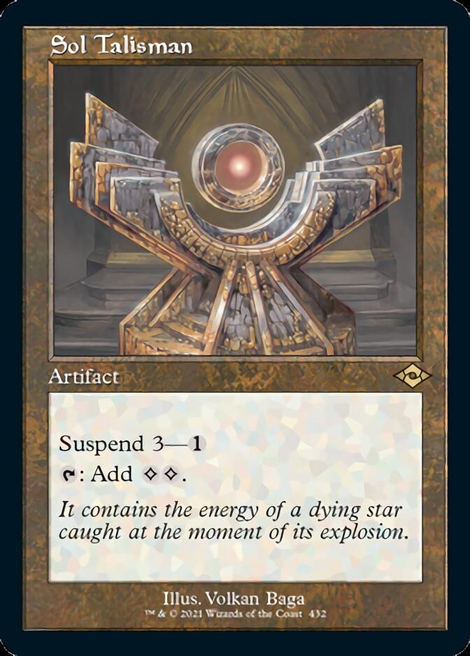 Sol Talisman (Retro) [Modern Horizons 2] | Cracking-Singles