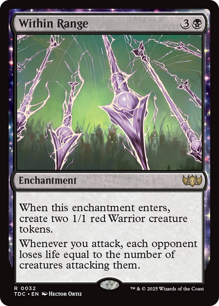 Within Range [Tarkir: Dragonstorm Commander] | Cracking-Singles