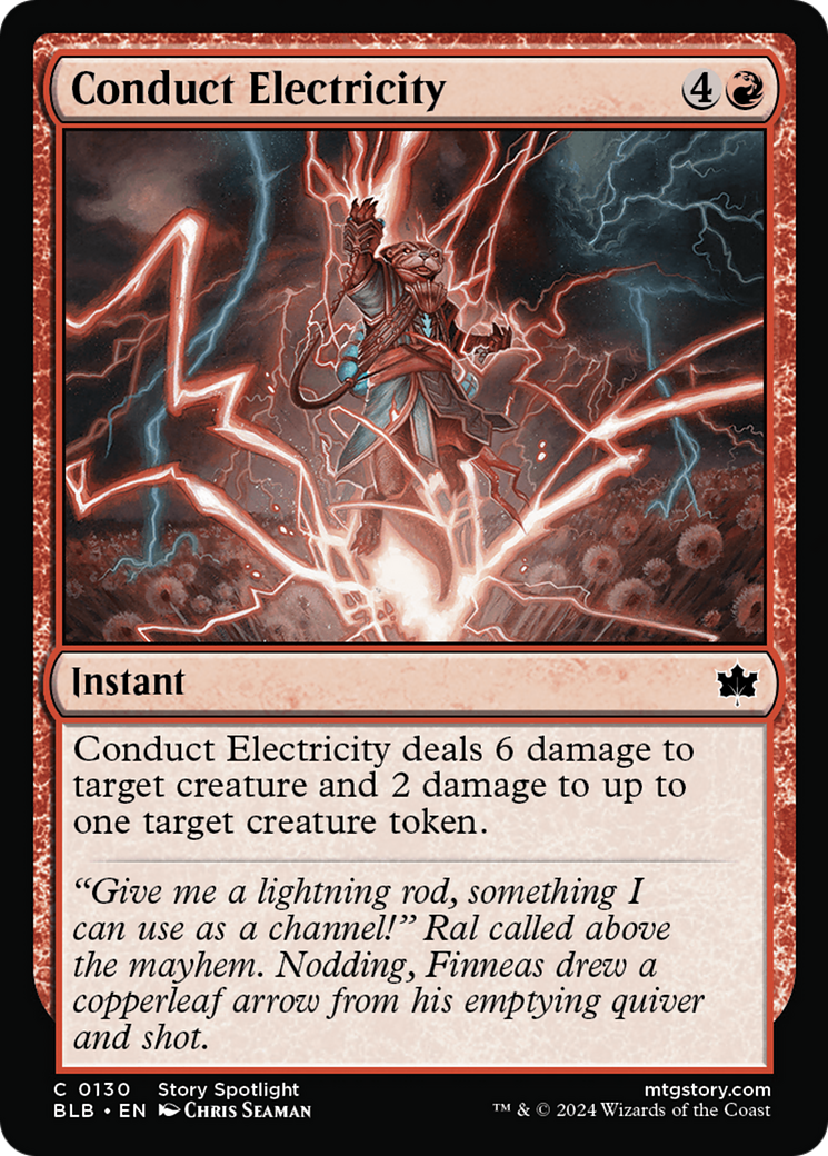 Conduct Electricity [Bloomburrow] | Cracking-Singles