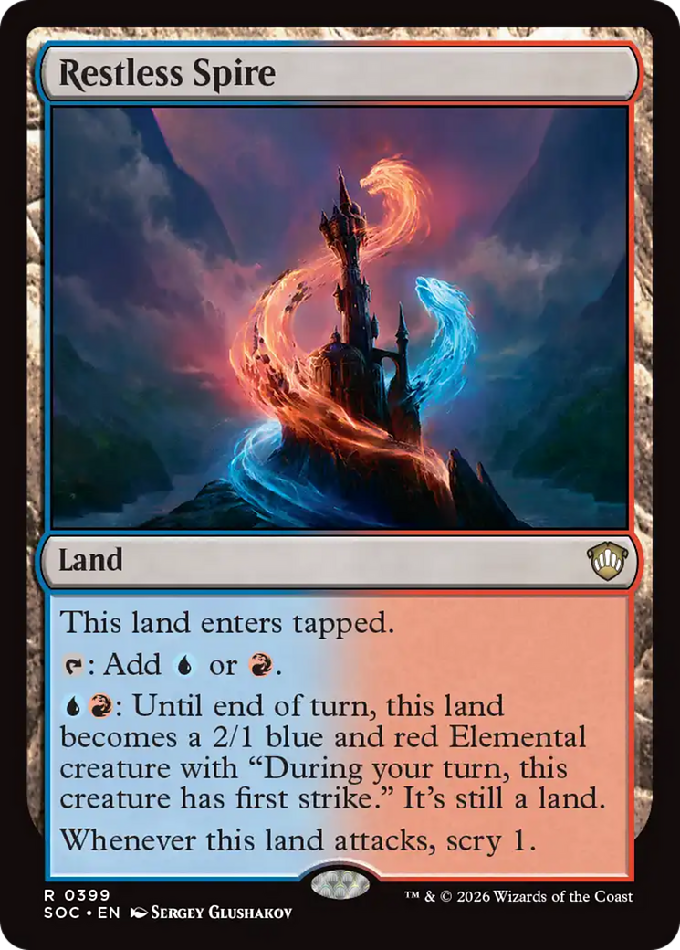 Restless Spire [Secrets of Strixhaven Commander] | Cracking-Singles