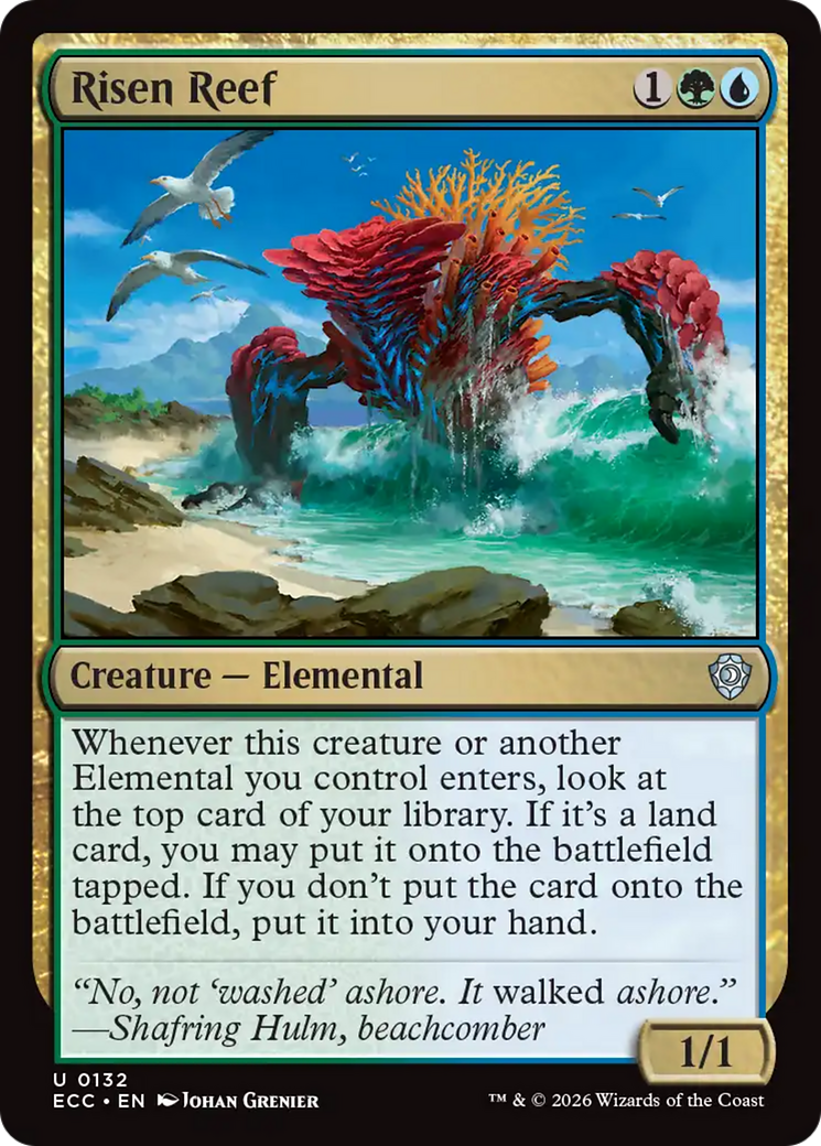 Risen Reef [Lorwyn Eclipsed Commander] | Cracking-Singles
