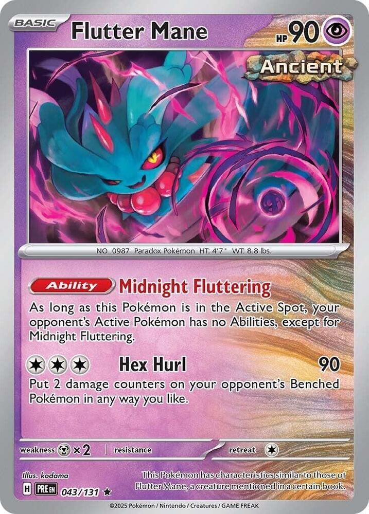 Flutter Mane (043/131) [Scarlet & Violet: Prismatic Evolutions] | Cracking-Singles