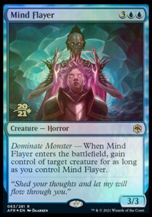 Mind Flayer [Dungeons & Dragons: Adventures in the Forgotten Realms Prerelease Promos] | Cracking-Singles