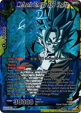 Meteoric Energy SSB Vegito (SPR Signature) (BT7-118) [Assault of the Saiyans] | Cracking-Singles