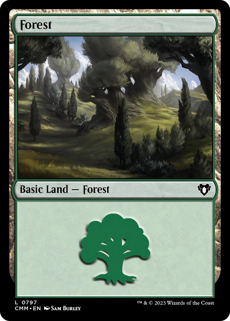 Forest (797) [Commander Masters] | Cracking-Singles