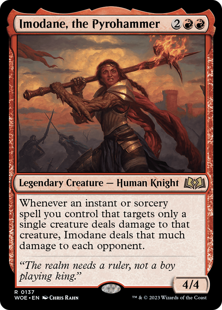 Imodane, the Pyrohammer [Wilds of Eldraine] | Cracking-Singles